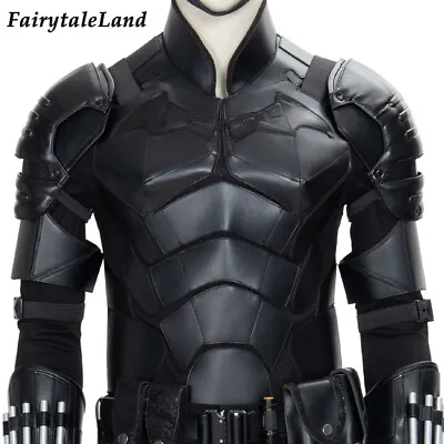 Buy The Batman Bruce Wayne Cosplay Armor Jacket Robert Pattinson Costume Outfit Part • 83.99£