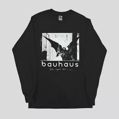 Buy Bauhaus Bela Lugosi's Dead Long Sleeve Band T-Shirt - Gildan Heavy - Size XL • 23.99£