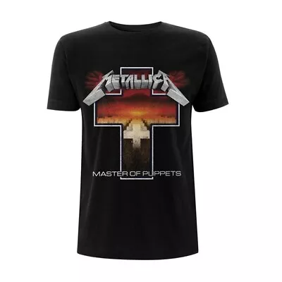 Buy Metallica - Master Of Puppets Cross (NEW MEDIUM MENS T-SHIRT) • 18.02£