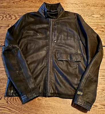 Buy G-Star RAW Lamb Leather Men’s Jacket Size XXL • 150£