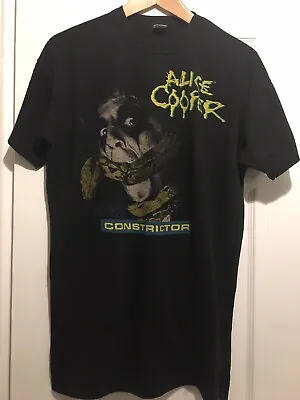 Buy Vintage 1986/7 Alice Cooper Tour T Shirt The Nightmare Returns Size L/XL Ex Cond • 35£