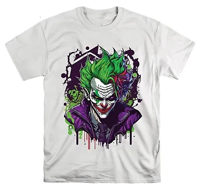 Buy Design Joker Bad Smile Illustration Painting  Unisex T-shirt Unisex Sweatshirt • 23.12£