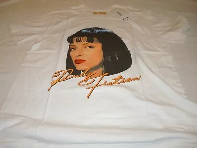 Buy Pulp Fiction T Shirt White Laila Pulp Fiction . Boohoo  ' M ' • 12.99£