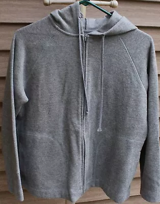 Buy Woman’s Gray Hooded Sweatshirt By Architect; Size:  S • 2.34£