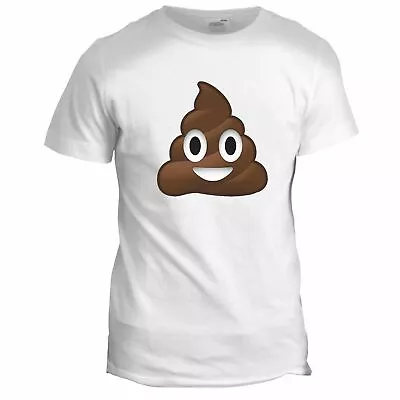 Buy Poo Poop Emoji T-Shirt Gift Kids Funny Geek Tumblr Present Santa Xmas   • 6.99£