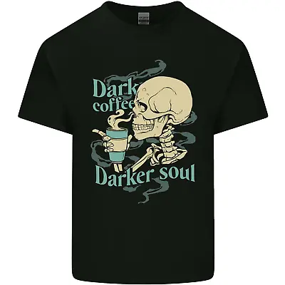 Buy Dark Coffee Darker Soul Skull Mens Cotton T-Shirt Tee Top • 8.75£