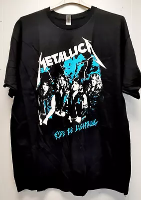 Buy Metallica Size Large T Shirt Ride The Lightning New Official No Backprint • 17£