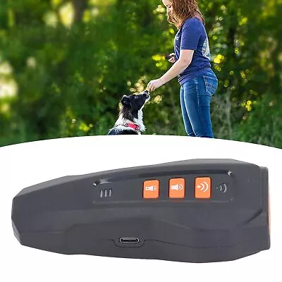 Buy Ultrasonic Dog Trainer Dogs Barking Control Device Rechargeable Bark Deterrent☃ • 22.39£