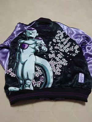 Buy Sukajan X Dragon Ball Z Frieza Embroidery Reversible Blouson Jacket M F/S NEW • 273.90£