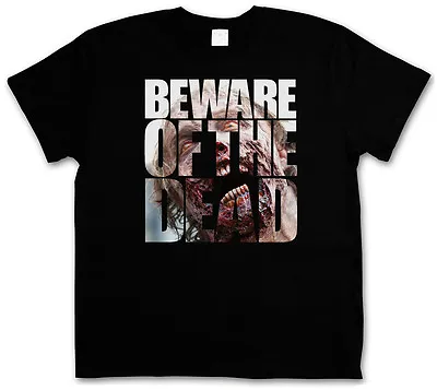 Buy BEWARE OF THE DEAD T-SHIRT - BitersWalkers Daryl Dixon The Walking Dead Shirt • 17.13£