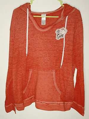 Buy Disney Beauty And The Beast Hoodie Shirt Juniors Size Large 11-13 Red Teacup • 11.53£