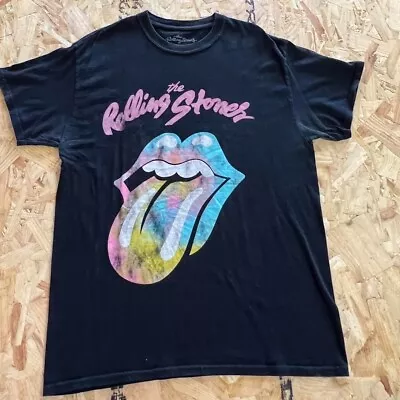 Buy The Rolling Stones T Shirt Black Small S Mens Music Band Graphic • 9.99£