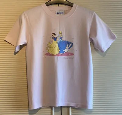 Buy T-Shirt Disney On Ice Show 10-12 Years Girls Cinderella Snow White Pink Vintage • 7.99£