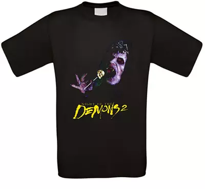 Buy Night Of The Demons 2 Horror Cult Movie T-Shirt • 14.23£