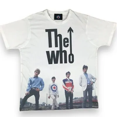 Buy The Who T Shirt White XL Oversized Mens Tee Band Indie Mod Weller Tee • 22.50£