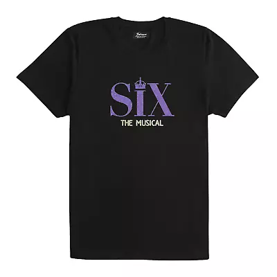 Buy Inspired Six The Musical T-shirt GLITTER Purple Broadway West End Unofficial • 10.99£