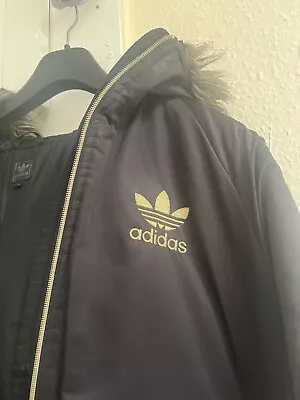 Buy Adidas Chile 62 Fur Jacket Black And Yellow Size Medium • 20£
