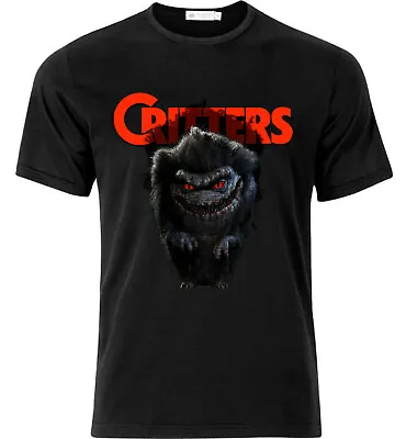 Buy Critters Cult Sci-Fi Comedy Horror T Shirt Black • 18.49£