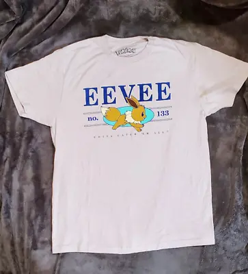 Buy Pokemon Eevee  Gotta Catch Them All ! T-Shirt Womens Size Large • 12.24£