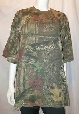 Buy Jungle Woodland Camouflage Thick Short Sleeved Tshirt Top Men's Size XL 50  • 19.99£