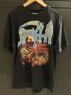 Buy Death Vintage Leprosy T Shirt L / Obituary Deicide Metallica Bolt Thrower Rare • 14.50£