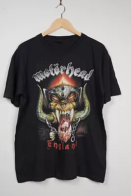 Buy Vintage Motorhead Metal Band T-Shirt England XXL • 18.23£