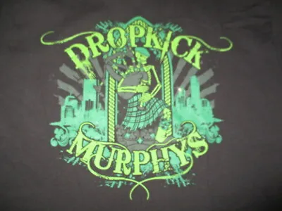 Buy 2010 DROPKICK MURPHYS St Paddy's Day Tour (LG) T-Shirt ST PATRICK'S DAY • 37.80£