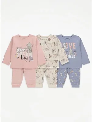 Buy Disney Dumbo, Marie, Bambi 3 Pack Baby Girl Pyjamas. 6-9m, 9-12m, 12-18m.  BNWT • 16.99£