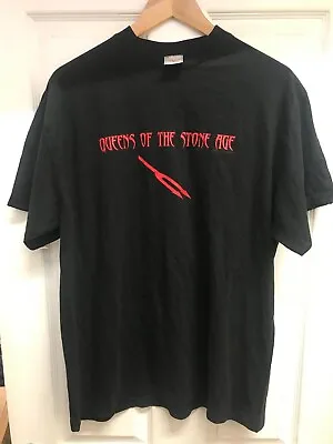 Buy Genuine 2003 Queens Of The Stone Age Songs For The Deaf Vintage T-shirt • 21£