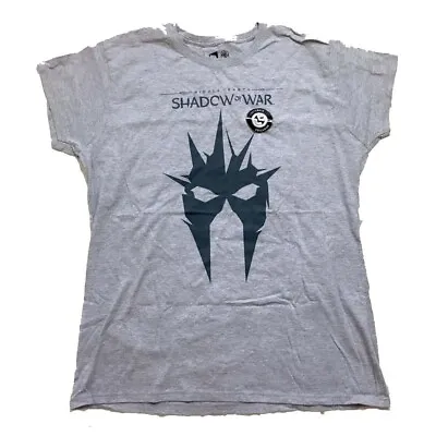 Buy Shadow Of War Middle-Earth - Grey T Shirt. Loot Gaming Official NEW • 7.99£