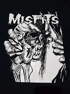 Buy Misfits T Shirt 3xl Horror Punk Danzig Doyle Graves Only Goth Black  • 12.50£