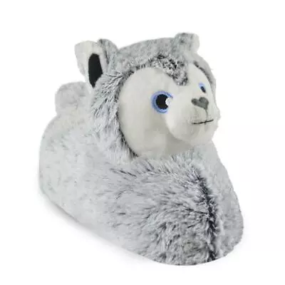 Buy Kids Girls Novelty Animal Slippers Unicorn Husky Dog Rainbow Koala Bottee 9 - 3 • 8.99£