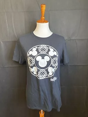 Buy Disney’s KINGDOM HEARTS Black Graphic T Shirt~ Size M~ Excellent • 16.14£
