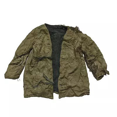 Buy Greek Army M65 Fleece Faux Fur M65 Jacket Liner Vintage Cold Weather Thermal • 1£