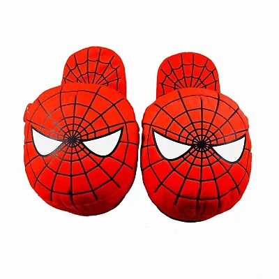 Buy Furry Slipper Cartoon Fun Soft Plush Feet Booties Claw Shoes Unisex Spider-man • 18.89£