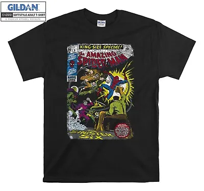 Buy Amazing Spider-Man Poster T-shirt Gift Hoodie Tshirt Men Women Unisex A702 • 11.99£