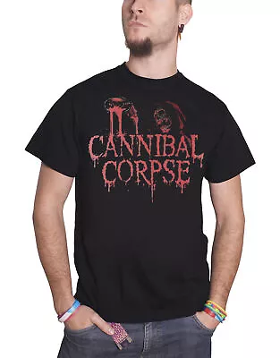 Buy Cannibal Corpse T Shirt Acid Blood Skeleton Band Logo Official Mens New Black • 18.95£