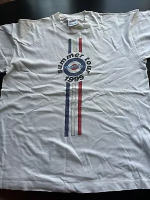 Buy Oasis Vintage Summer Tour T-shirt 1995 **very Rare** • 75£