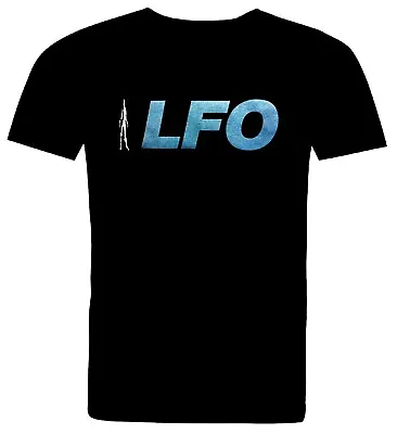 Buy LFO Frequencies Logo, Metallic Print. Cotton T Shirt. Aphex Twin, Warp Records • 13£