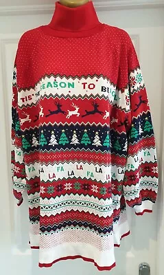 Buy Next Christmas Long Jumper Size L New With Tags  • 24.99£