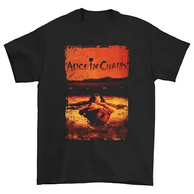 Buy Alice In Chains T-Shirt Dirt Band New Black Official • 15.95£