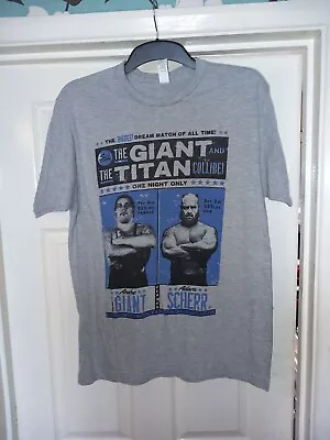 Buy Andre The Giant Adam Scherr Wwe Wwf Wrestling T Shirt Large • 4.99£