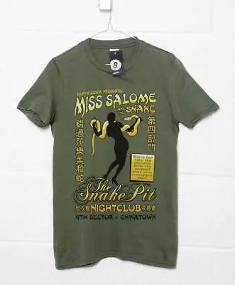 Buy Salome And The Snake T-Shirt, Military Green, Extra Large • 13.39£
