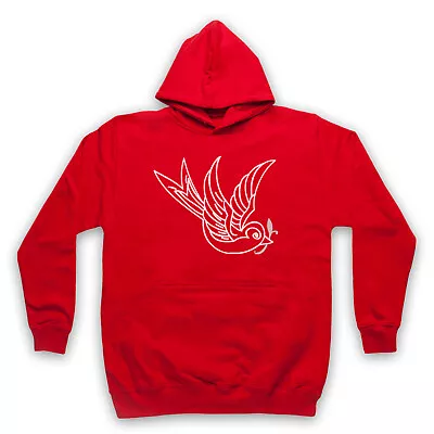 Buy Swallow Tattoo Graphic Illustration Retro Vintage Style Unisex Adults Hoodie • 27.99£