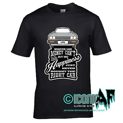 Buy Personalised Money Can't Buy Slogan & Mk3 Capri 2.8i Car Men's T-shirt Top Gift • 14.95£