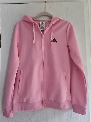 Buy Adidas Ladies Pink Hoodie Size Small • 5£