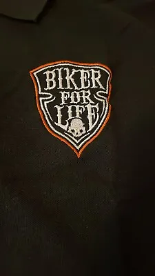 Buy Biker For Life Polo T-shirt • 9.99£