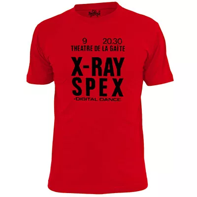 Buy Mens X-Ray Spex Theatre De La Gaite Inspired Punk Gig T Shirt Ruts Damned  • 10.99£