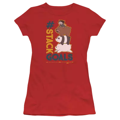 Buy We Bare Bears Stack Goals Juniors T-Shirt • 27.40£
