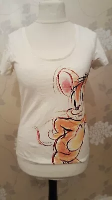 Buy  Tom And Jerry Cartoon Inspired Printed  Girl's T- Shirt - Gift Top Size S NEW • 5£